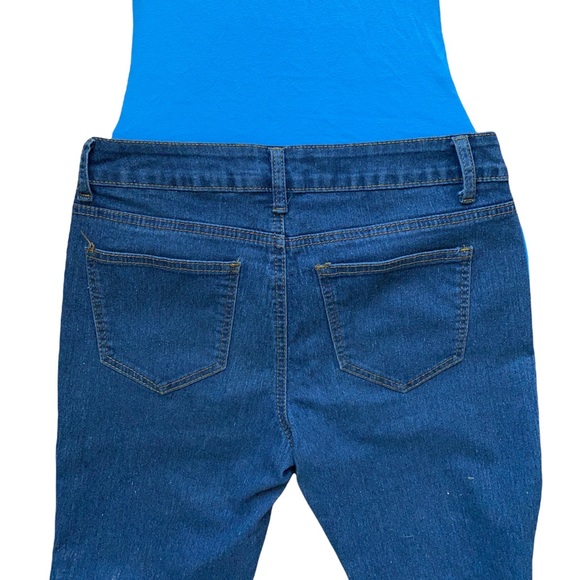 Premium Wax Jeans , Skinny Jeans , Slim Fit Denim Jeans , Dark Wash Denim Jeans - Picture 8 of 12